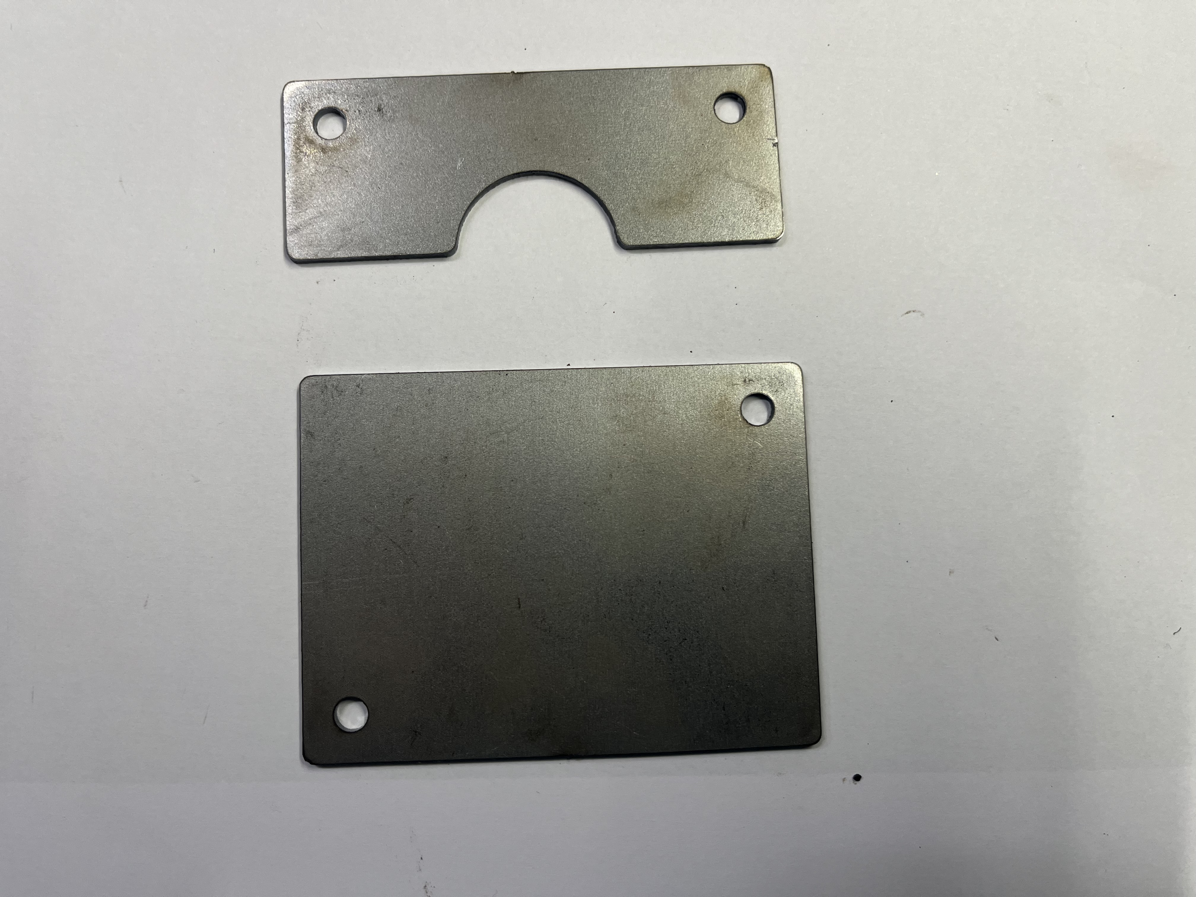 Laser cutting part